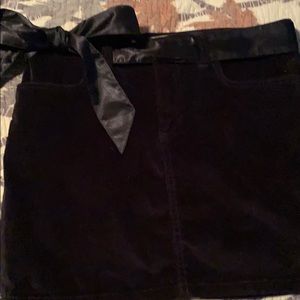 Gap black short skirt